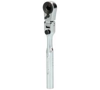 KS Tools 918.1560 Carraca reversible articulada para puntas de 1/4", longitud 119 mm