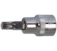 KS Tools 918.1629-E 1/2" Llave de vaso con punta para tornillos Torx CHROMEplus, T55, colgador