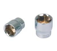 KS Tools 918.3816-E 3/8" CHROMEplus Llave de vaso Flank Drive 16mm, colgador
