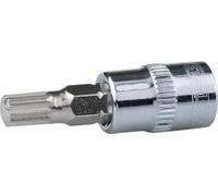 KS Tools 918.3859 3/8" CHROMEplus Dentado múltiple bit con adaptador M8