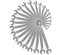 KS Tools 922.0075 Ultimate - Juego de llaves combinadas (25 unidades, 6 a 34 mm), color blanco