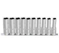KS Tools 922.1458 Ultimate juego de 10 llaves destornillador 6 caras sobre rail 1/4 "4 - 13 mm