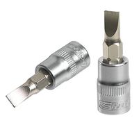 KS Tools 922.1490 - Llave de vaso para destornillador (ranura de 1/4", 7 mm, cromado)