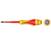 KS Tools 922.6227 POZIDRIV® PZ2 - Destornillador doble aislado 1000 V para terminales eléctricos