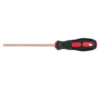 KS Tools 962.0952 Destornillador Allen BERYLLIUMplus con mango, recto para tornillos con encastre hexagonal y cabeza de bola 5 mm
