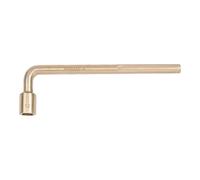 KS Tools 963.1599 Destornillador acodado BRONZEplus para tornillos de cabeza cuadrada, 17 mm