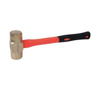 KS Tools 963.2090 Maceta de minero BRONZEplus 5000 g, con mango de fibra de vidrio