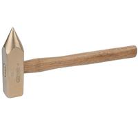 KS Tools 963.2133 Martillo de perforar y agrandar BRONZEplus 5000 g, con mango de nogal americano