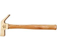 KS Tools 963.2150 Martillo de encofrador BRONZEplus 300 g, con mango de nogal americano