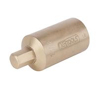 KS Tools 963.3475 Inserto de destornillador BRONZEplus para tornillos con encastre hexagonal 3/4" 46 mm