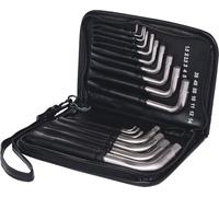 KS Tools 965.2004 Juego de llaves Allen TITANplus para tornillos con encastre hexagonal, 17 pzs