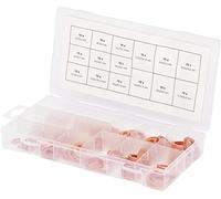 KS Tools 970.0040 Surtido de anillos de estanquidad de cobre, Ø 5-17,5mm, 150 pzs