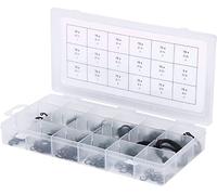 KS Tools 970.0310 Surtido de anillos de retención, exteriores e interiores, 225 pzs