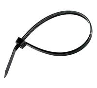 KS Tools 970.0589 Surtido de 250 abrazaderas de nailon en bolsa, negro