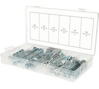 KS Tools 970.0820 Surtido de tacos de expansión y anclaje, M4x20 mm - M6x52 mm, 40 pzs