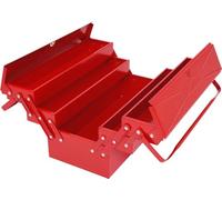 KS Tools 999.0125 Caja de herramientas de chapa de acero, 5 compartimentos, 550mm