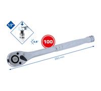 KS TOOLS Brilliant 1/2" Llave De Carraca De Metal Con 100 Dientes
