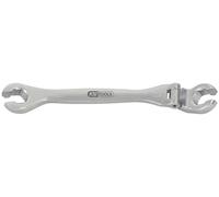 KS Tools CHROMEplus Offener Doppel-Ringschlüssel mit Gelenk, 11mm 518.0381
