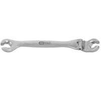 KS Tools CHROMEplus Offener Doppel-Ringschlüssel mit Gelenk, 9mm 518.0379