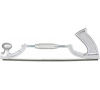 KS TOOLS Feile 140.3090, llave de 350 mm, boca de 34 mm, aluminio, 770 g