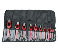 KS TOOLS, juego de limas para soldadura, modelo 129.2104, acero para herramientas, 1000g
