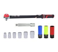 KS Tools Juego de llaves dinamométricas 1/2 ERGOTORQUE 20-200 Nm, 11 piezas