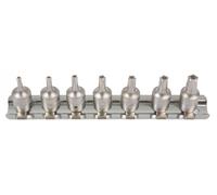 KS Tools Juego De Puntas De 1/4" Para Tornillos De Cinco Estrellas 911.1470
