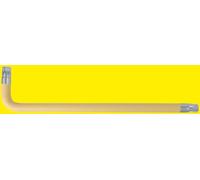 KS Tools Kugelkopf-Torx-Winkelstiftschlüssel, XL, T60, Türkis 151.4281