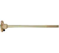 KS TOOLS - Medidor de holgura de ejes/articulaciones, modelo 700.1455, 36,0 mm, acero cromo-vanadio, 6000 g