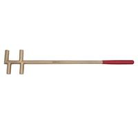 KS TOOLS, pinza deslizante, modelo 963.8228, 40 mm, 30 mm, aluminio-bronce (aleación no ferrosa), 720 g