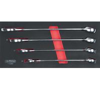 KS Tools Scs Juego Llave Inglesa, 4-tlg. En 1/3 Sistema de Repuestos (713.0004)