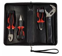 KS TOOLS Titanplus Juego de Alicates, 4-TLG. 965.2011 Alicate En Bolso de Cuero