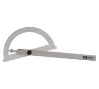 KS TOOLS, transportador de ángulos, modelo 300.0648, 420 mm, acero, 2900 g