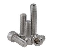 KSeSii Tornillos de Cabeza Hexagonal Rosca Izquierda A2 Pernos inoxidables M4 M5 M6 M8 M10 M12(M4x25)