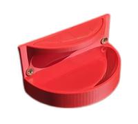 Ksikdeg Estación de riego, riego de jardín y patio, color rojo | Dispensador de agua para exteriores, estación de alimentación de agua para jardín, patio, balcón, accesorio de riego