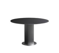 ksjdieunf Mesa De Comedor Mesa De Comedor con Placa Roca For Restaurante Retro, Estilo Medieval Moderno, Columna Romana, Redonda Pequeña Mesas De Café para Sala De Estar