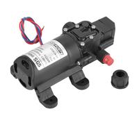 KSTE Bomba de Agua 12v,Autocebante de La Bomba de Agua,DC 12V 0.9Mpa 6L / min de agua de alta presión del diafragma en 70W bomba autocebante(Negro)