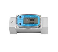 KSZHZYMGX Caudalímetro electrónico de turbina for líquidos Digitales de 1", 1,5" y 2"(1.5 Inch)