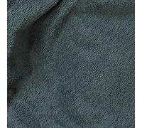 Kt KILOtela - Tela Rizo de Toalla, Algodón, Confeccionar Toallas, Accesorios Bebé, Albornoces, 100 cm Largo x 160 cm Ancho, Gris Oscuro - 1 metro