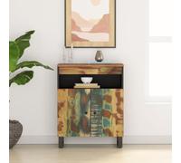KTHLBRH Aparador con 2 puertas, 60 x 33 x 75 cm, madera maciza