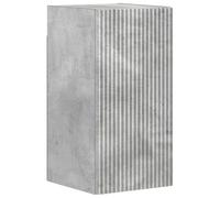KTHLBRH Arnhem - Juego de muebles de baño de 4 piezas, color gris, cemento | Resistente a la humedad, puertas reversibles, montaje en pared, ahorro de espacio, fácil limpieza, línea ARNHEM