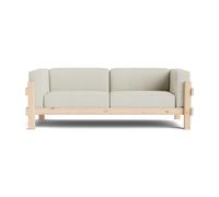Normann Copenhagen Sofá Kube Pino lacado-tela Remix 223 Beige. 220 cm
