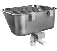 Kuchinox Eko fregadero de servicio 53x40 cm acero SKE090T