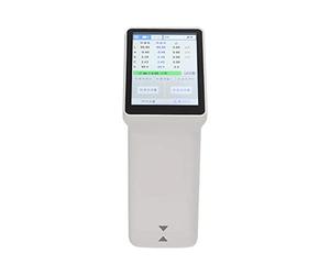 Kudoo Colorímetro con Sensor de Color, Portátil Digital Preciso Espectrofotómetro, Analizador de Color con 3.5in Pantalla Táctil Modo de Visualización Cielch, Fórmula de Laboratorio de
