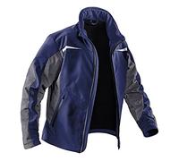KÜBLER Workwear Kübler Weather - Chaqueta softshell azul, talla 3XL, unisex, de tejido mixto, cortavientos e impermeable