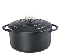 Küchenprofi 0401001022, Provence - Sartén de hierro fundido negro, 13.8 x 9.75 x 27.6 pulgadas
