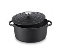 Küchenprofi 401001024 Provence - Cacerola (24 cm), color negro