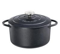 Küchenprofi Cacerola redonda modelo Provence, color negro, 28 cm