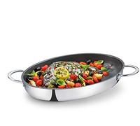 Küchenprofi Fischpfanne-2386602838 Sartén para pescado, Acero Inoxidable 18/8