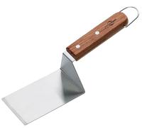KÜCHENPROFI Paleta de barbacoa TEXAS, herramienta profesional para barbacoa de acero inoxidable de alta calidad con mango de palisandro, longitud de 24 cm, accesorio ideal para barbacoas